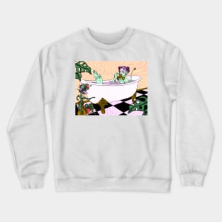 Psychedelic Bath Ramen Crewneck Sweatshirt